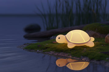 HuggNest™ Cute Turtle Squishy Night Light - Gentle Glow with Serene Charm🐢