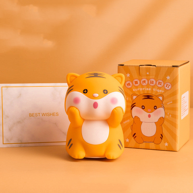HuggNest - HuggNest™ Cute Tiger Squishy Night Light🐯