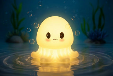 HuggNest™ Cute Octopus Squishy Night Light - Gentle Glow with Playful Charm🐙