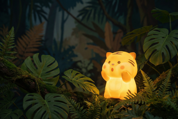 HuggNest™ Cute Tiger Squishy Night Light - Gentle Glow with Playful Jungle Charm🐯