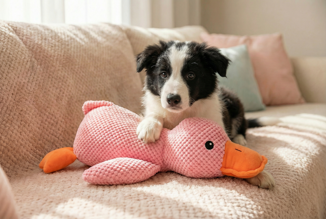 Calming Duck Dog Toy - Quack Your Dog Can’t Resist🦆