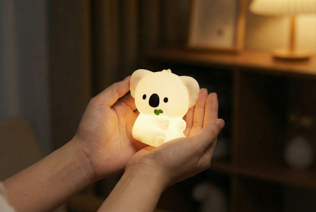 HuggNest™  Popular Koala Squishy Night Light -  Gentle Glow with Cozy Charm🐨