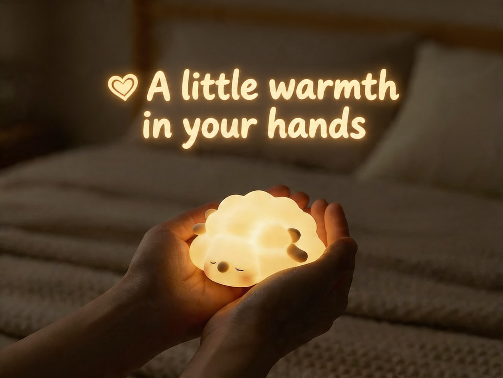 HuggNest - HuggNest™ Cute Sheep Squishy Night Light🐑