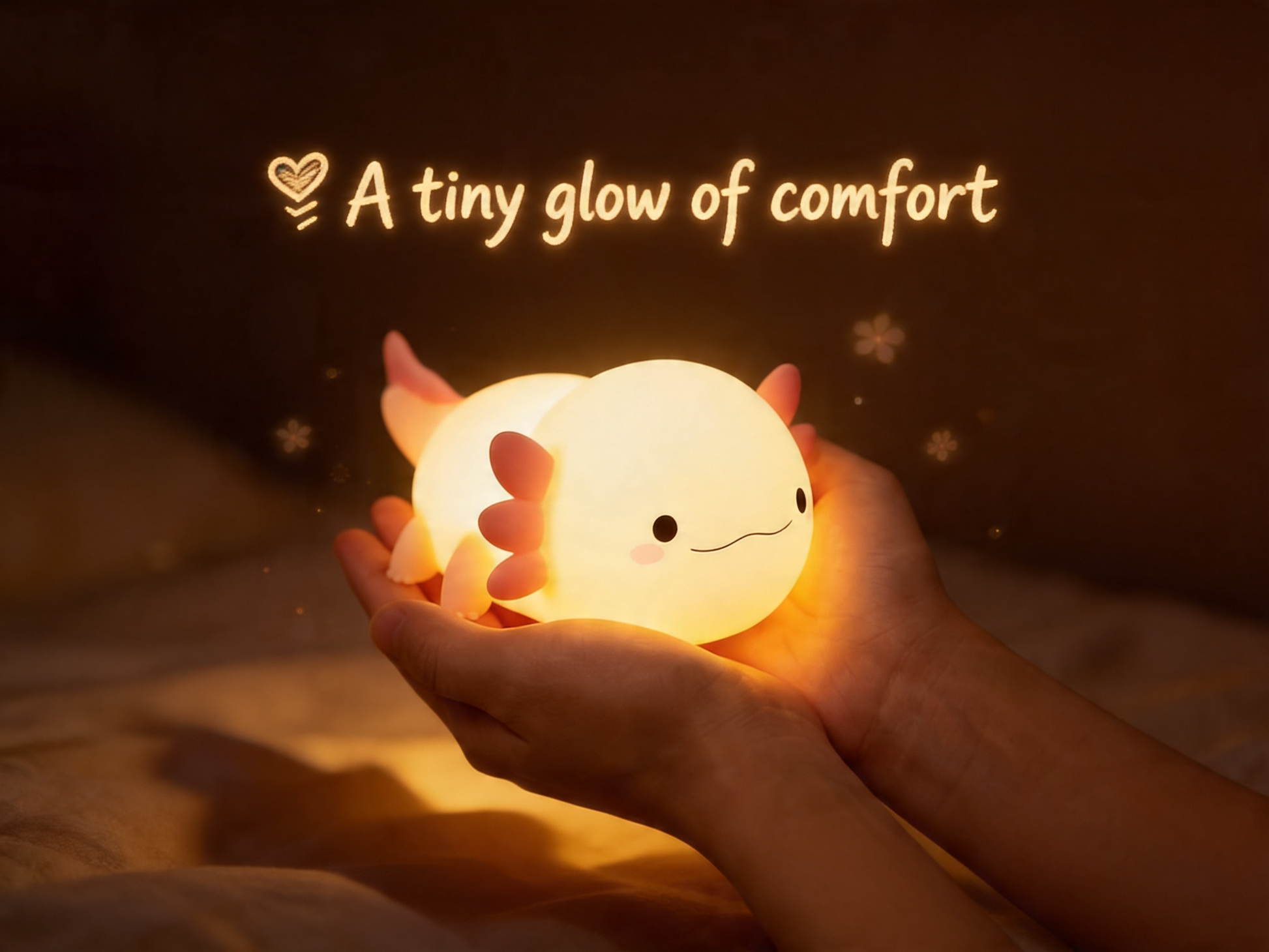 HuggNest - NEW HuggNest™ Axolotl Squishy Night Light🌸