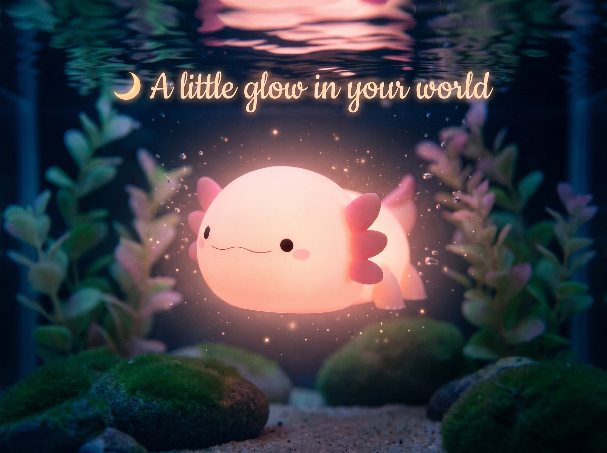 HuggNest - NEW HuggNest™ Axolotl Squishy Night Light🌸