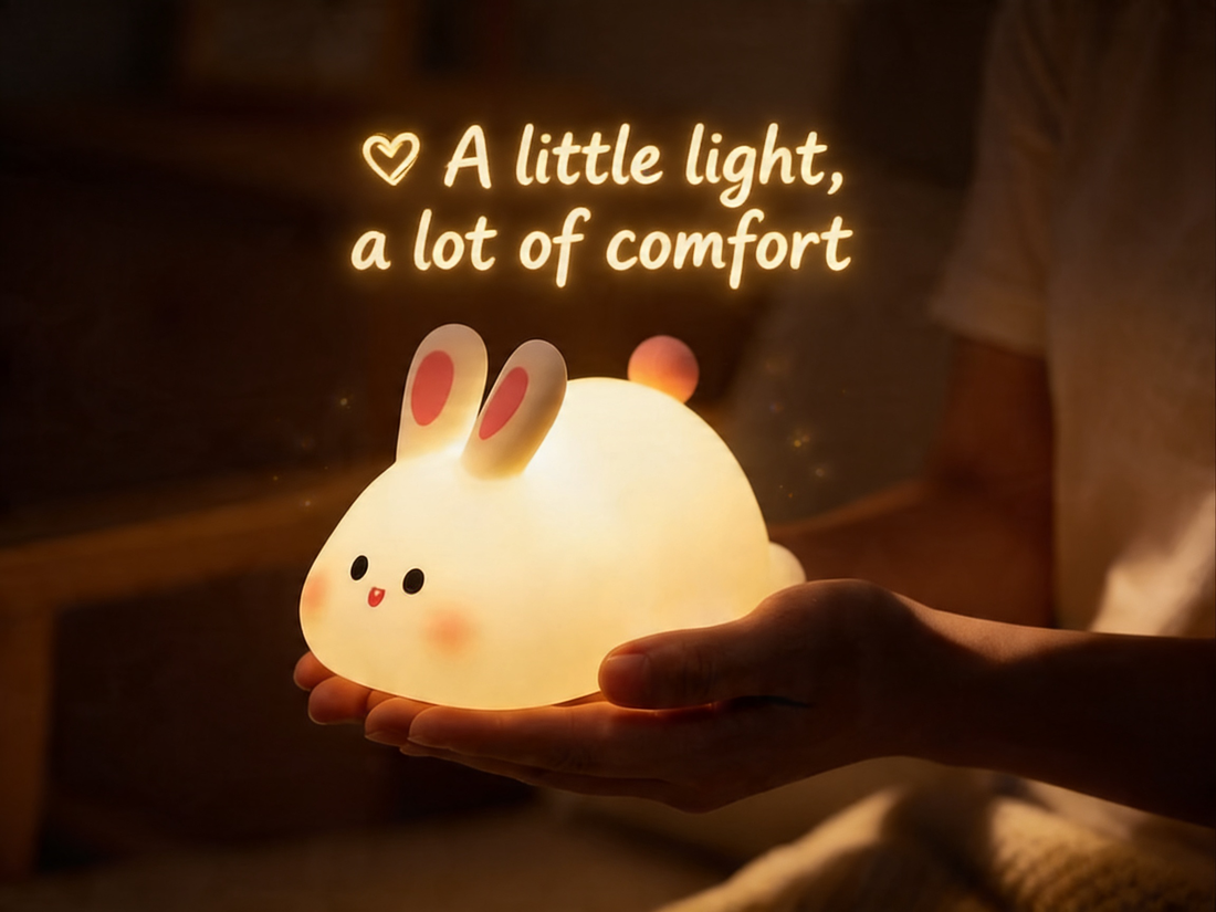 HuggNest - HuggNest™ Lying Bunny Squishy Night Light🐰