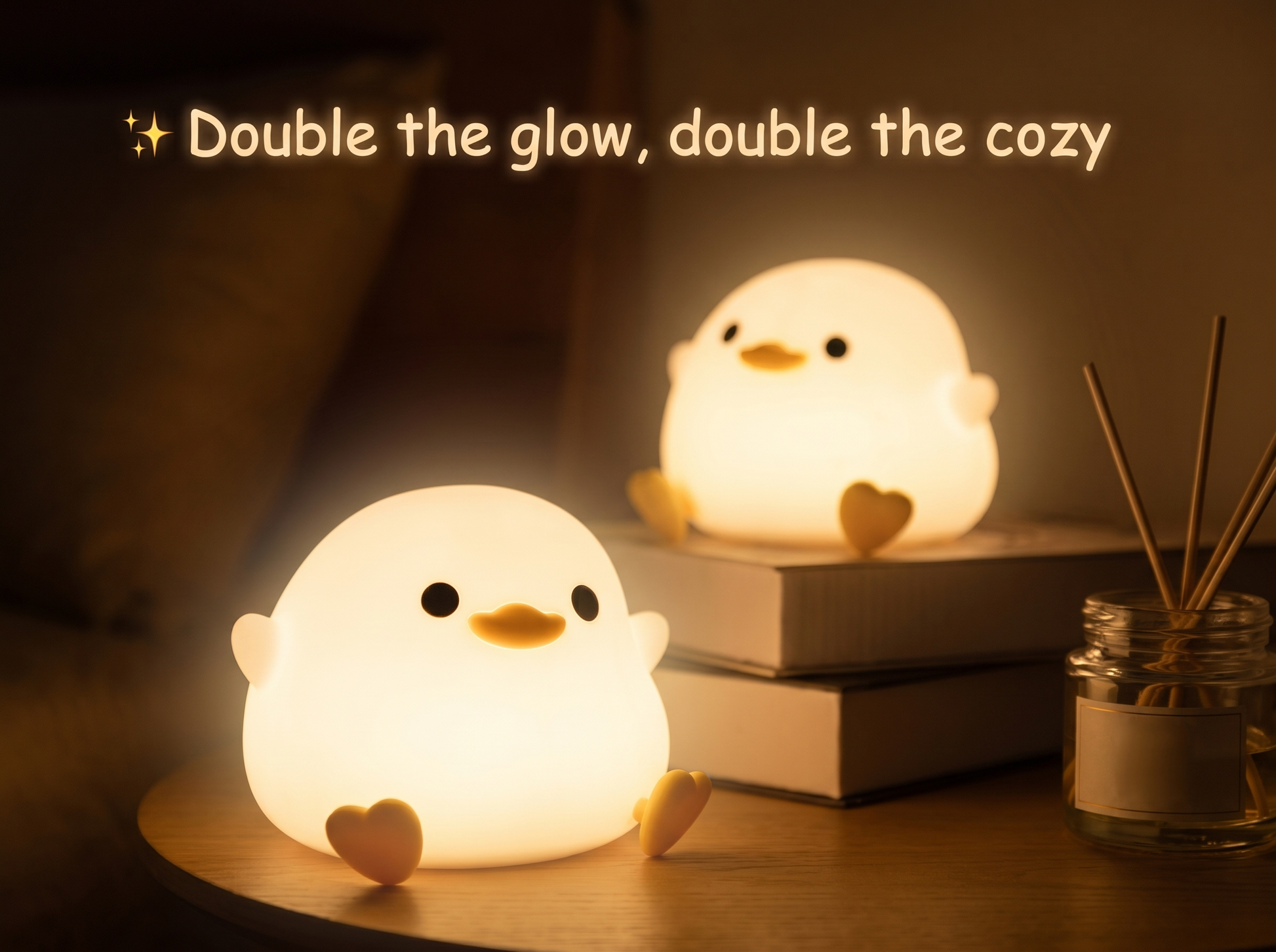 HuggNest - HuggNest™ Cute Duck Squishy Night Light ✨